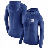 Women's New York Giants Nike Gym Vintage Full Zip Hoodie Royal,baseball caps,new era cap wholesale,wholesale hats